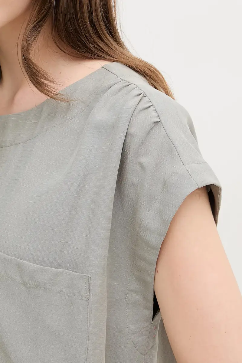 camicetta donna colore verde 169650 miniatura 5