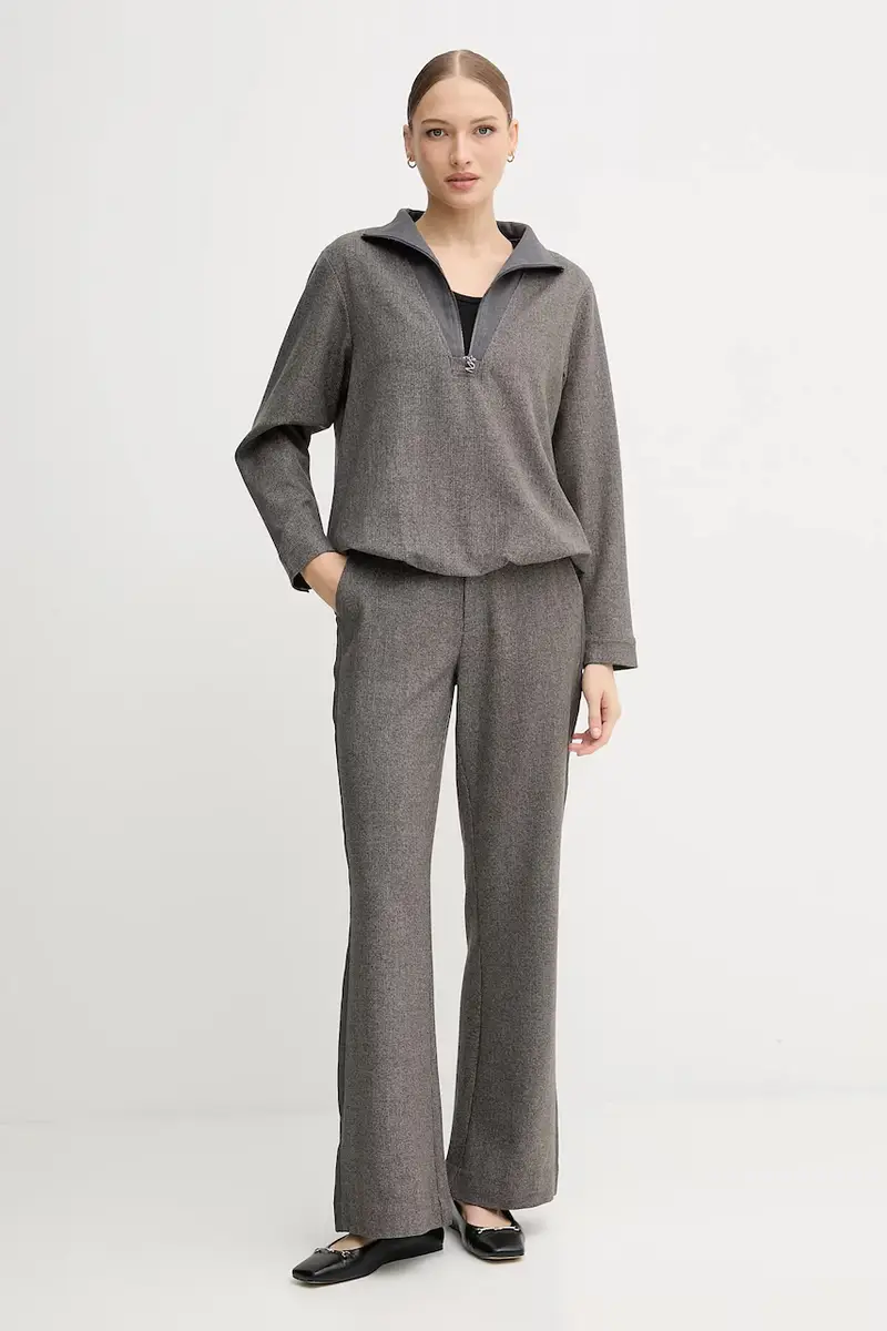 camicetta SOLEIA donna colore marrone 174090 miniatura 2