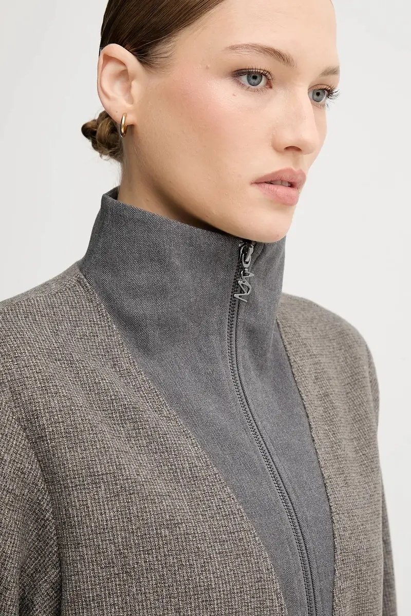 camicetta SOLEIA donna colore marrone 174090 miniatura 4