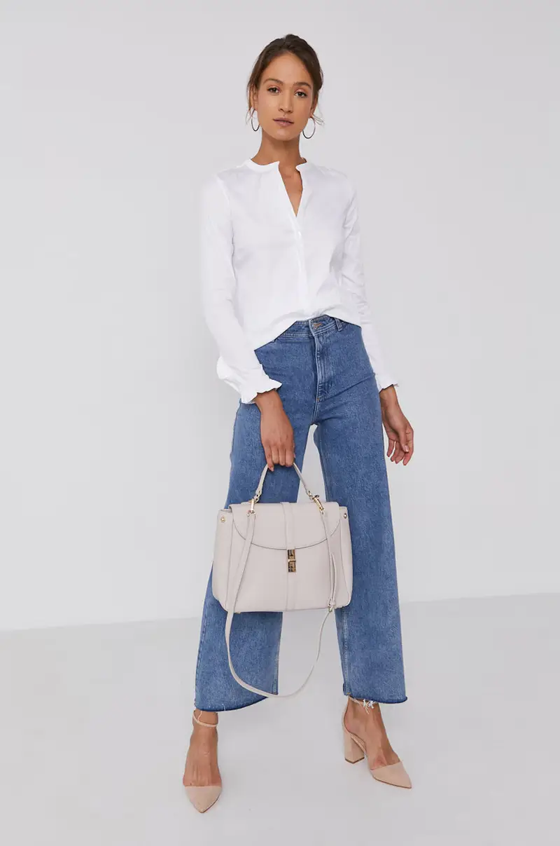 camicia donna Bianco miniatura 2