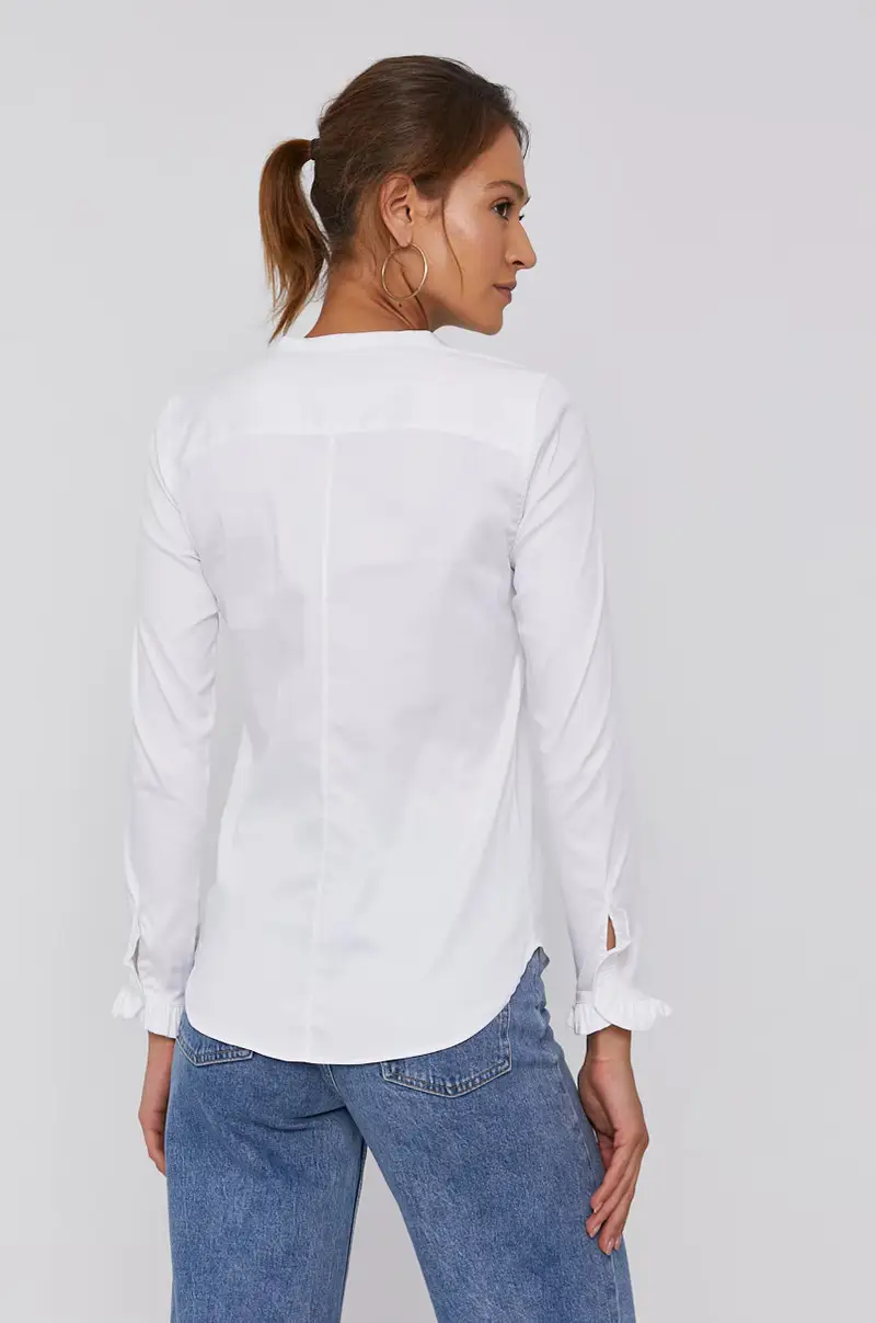 camicia donna Bianco miniatura 3