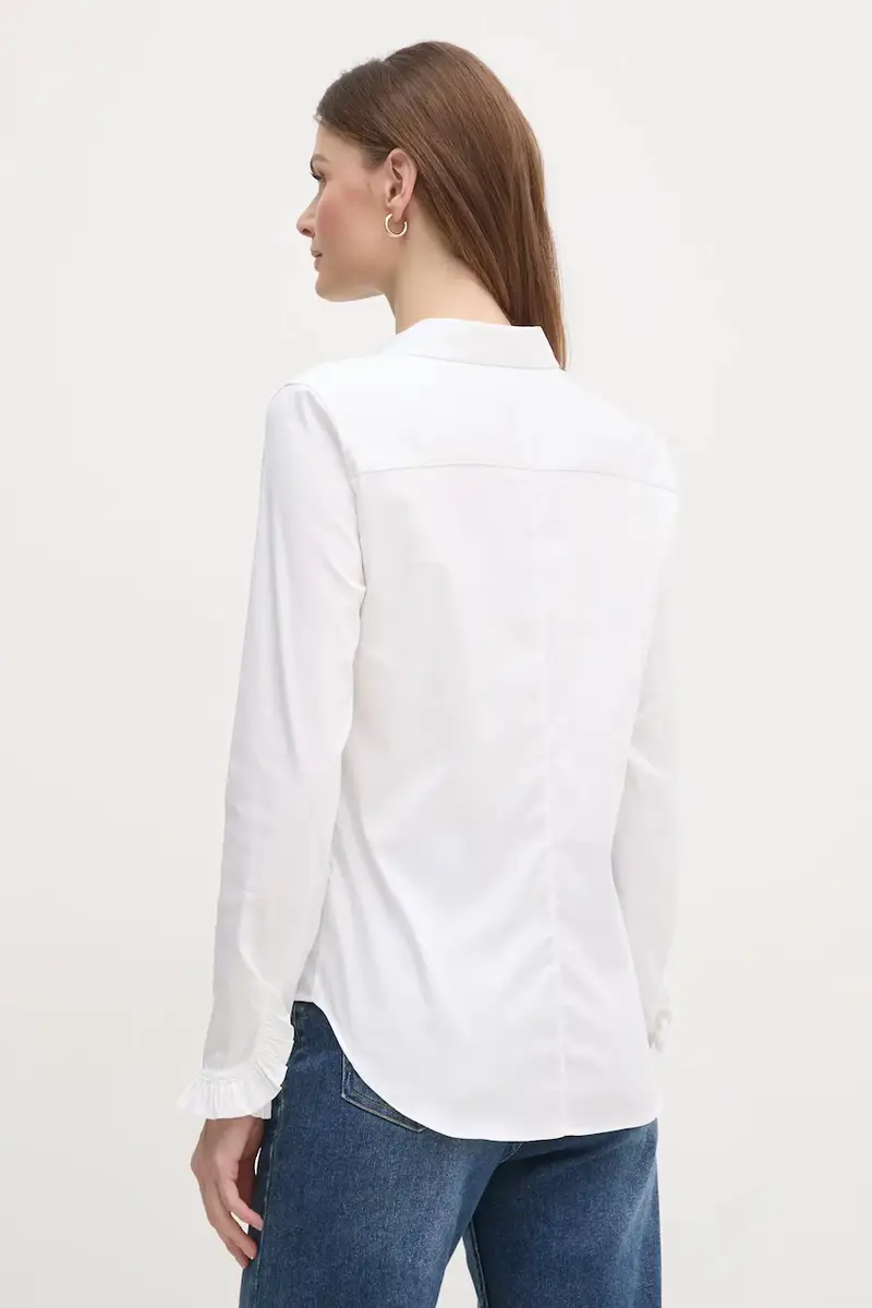 camicia donna colore beige 144070 Bianco miniatura 3