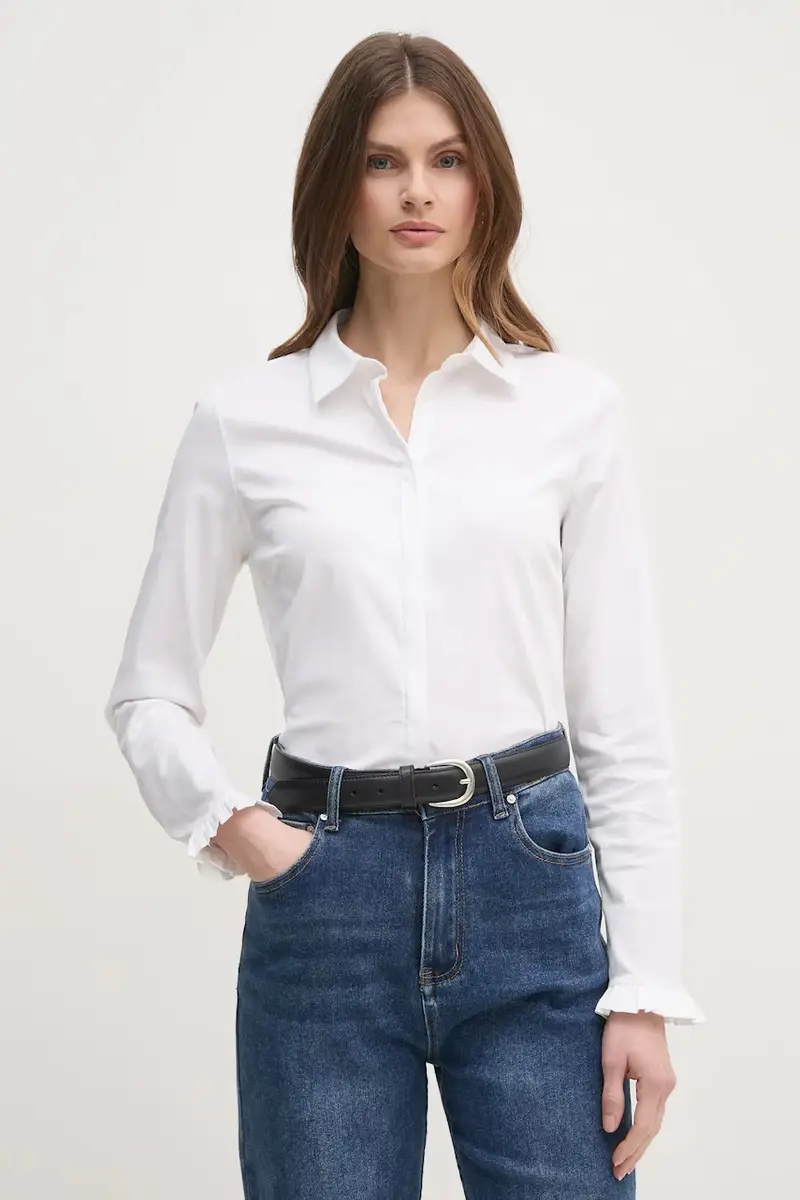 camicia donna colore beige 144070 Bianco