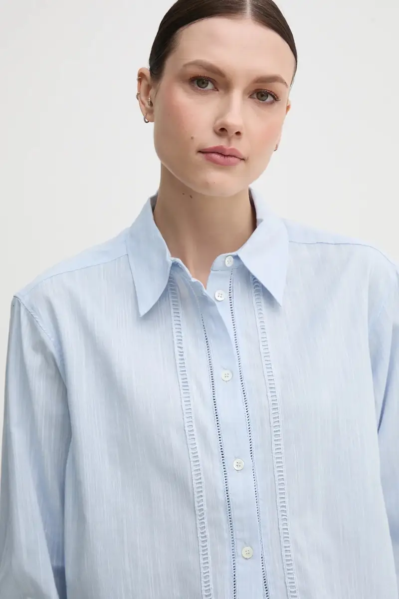 camicia donna colore blu 168120 miniatura 4