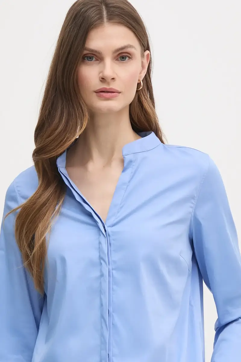 camicia donna colore blu 168490 miniatura 4