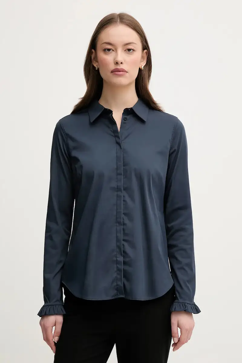 camicia donna colore verde 144070 Blu navy