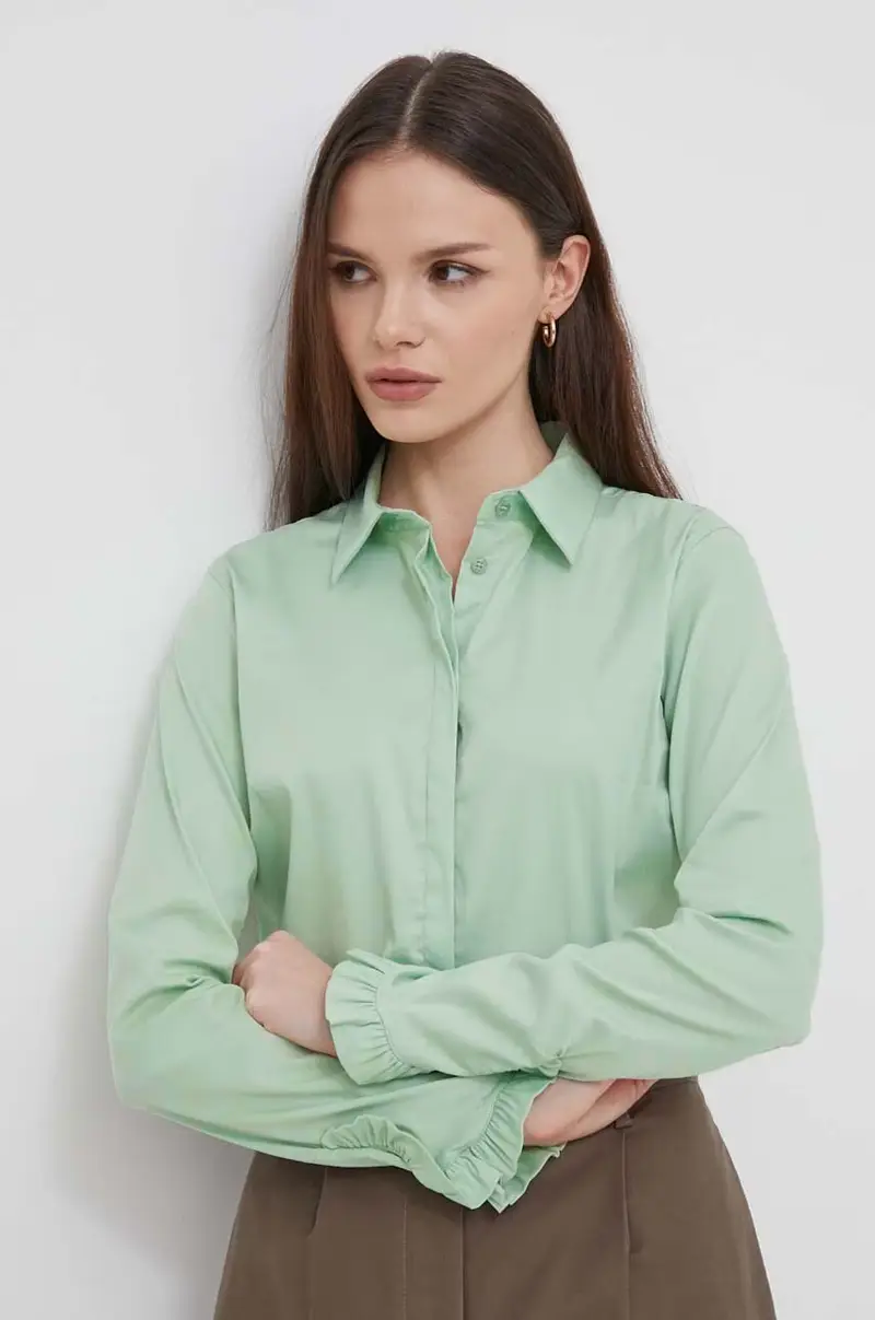 camicia donna colore verde