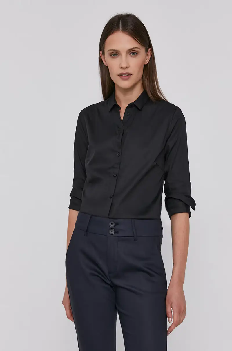 camicia donna Nero