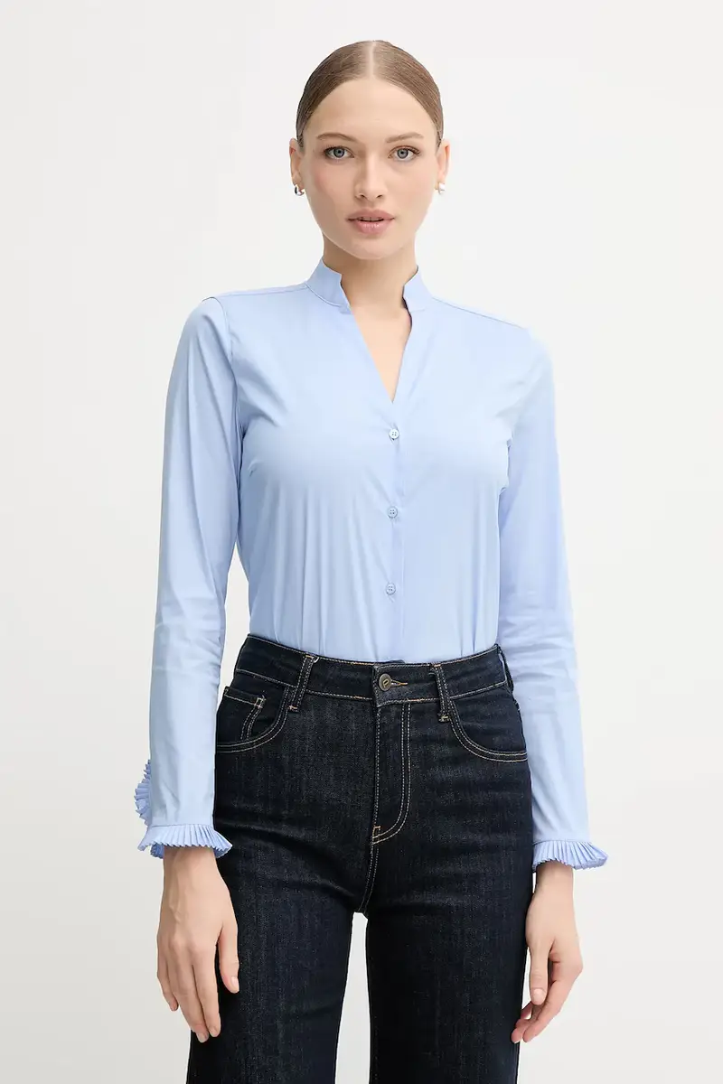 camicia HASSIE donna colore blu 174320
