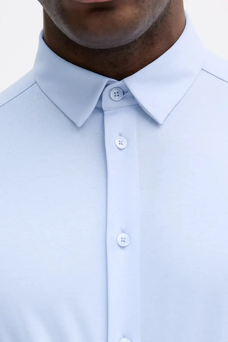 camicia in cotone MARCO Blu miniatura 5