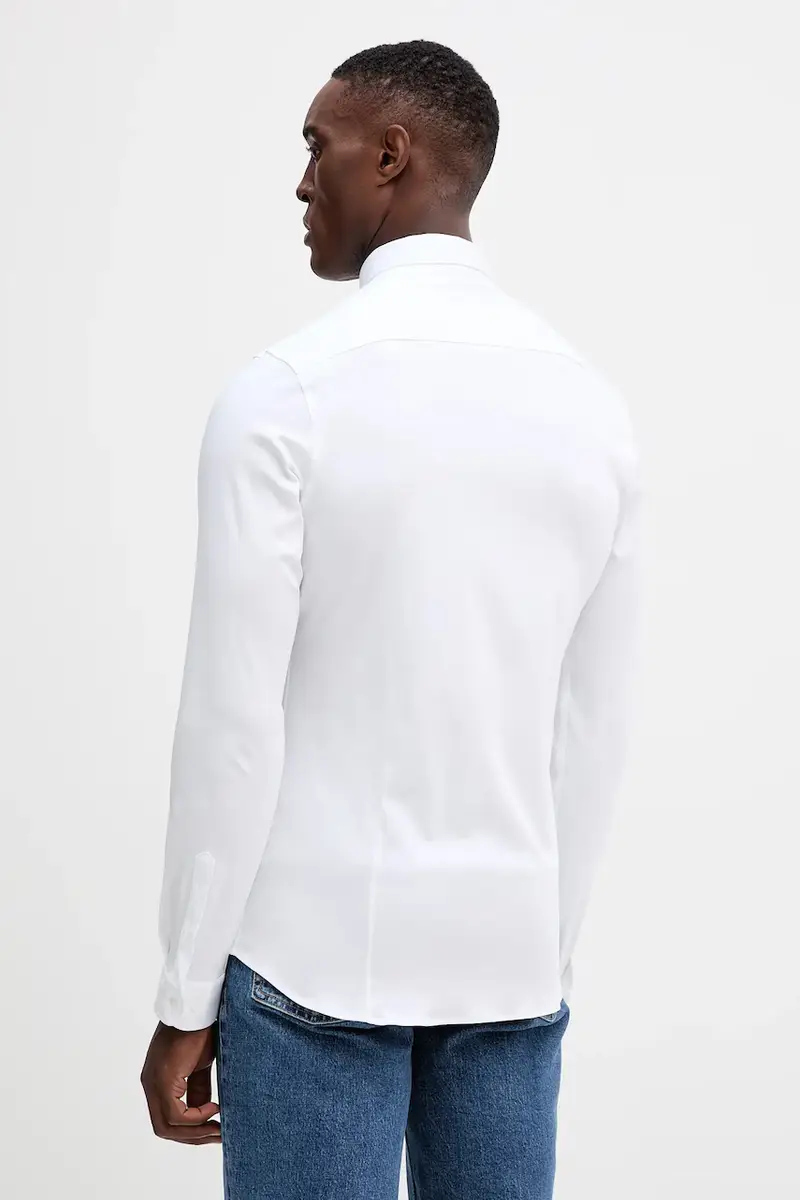 camicia in cotone MARCO uomo colore bianco 500940 miniatura 3