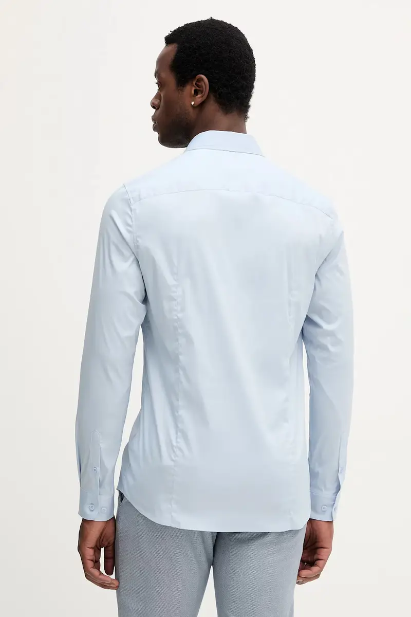 camicia MANNY uomo colore blu 508140 miniatura 3