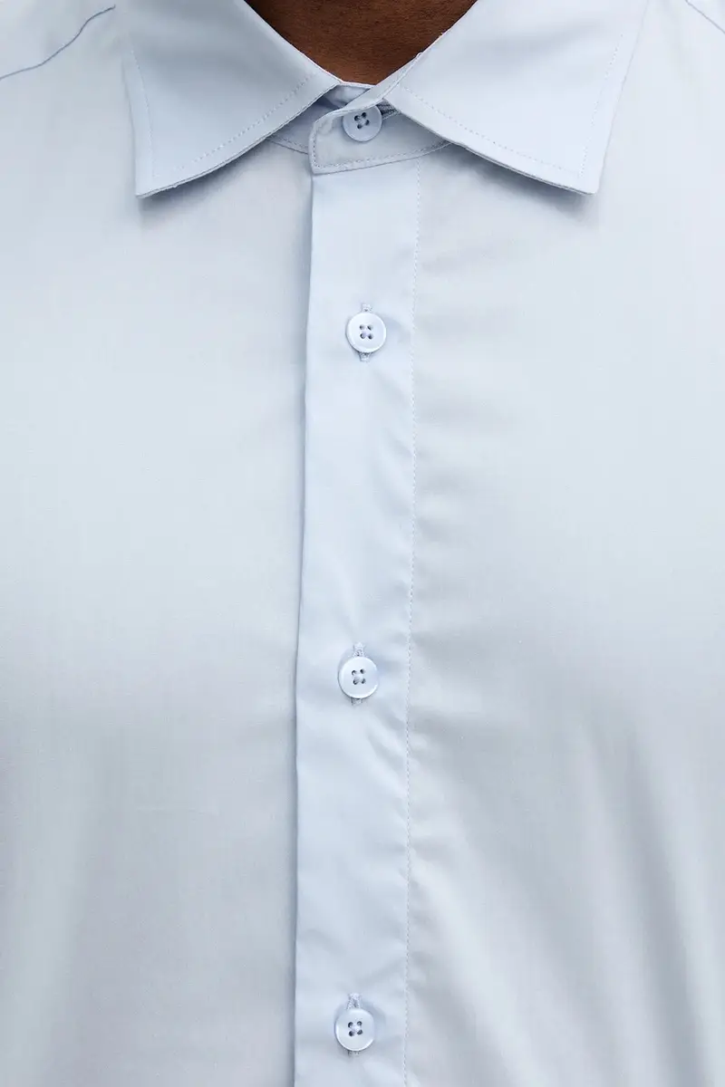 camicia MANNY uomo colore blu 508140 miniatura 5