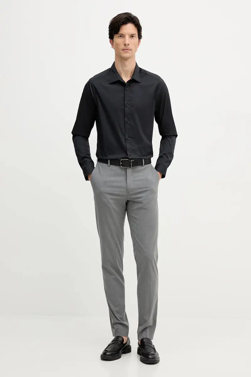 camicia MANNY uomo colore nero 508140 miniatura 2