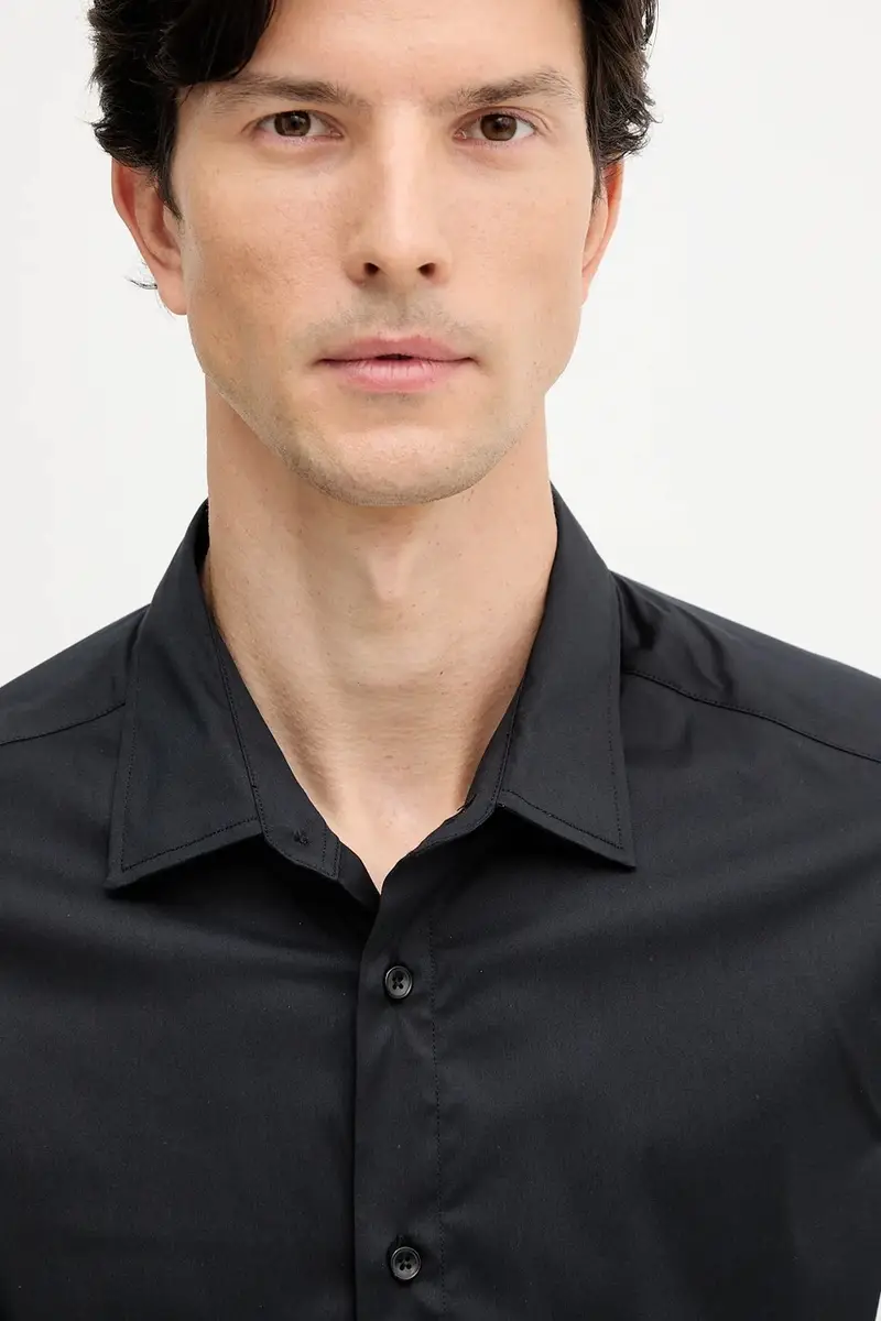 camicia MANNY uomo colore nero 508140 miniatura 4