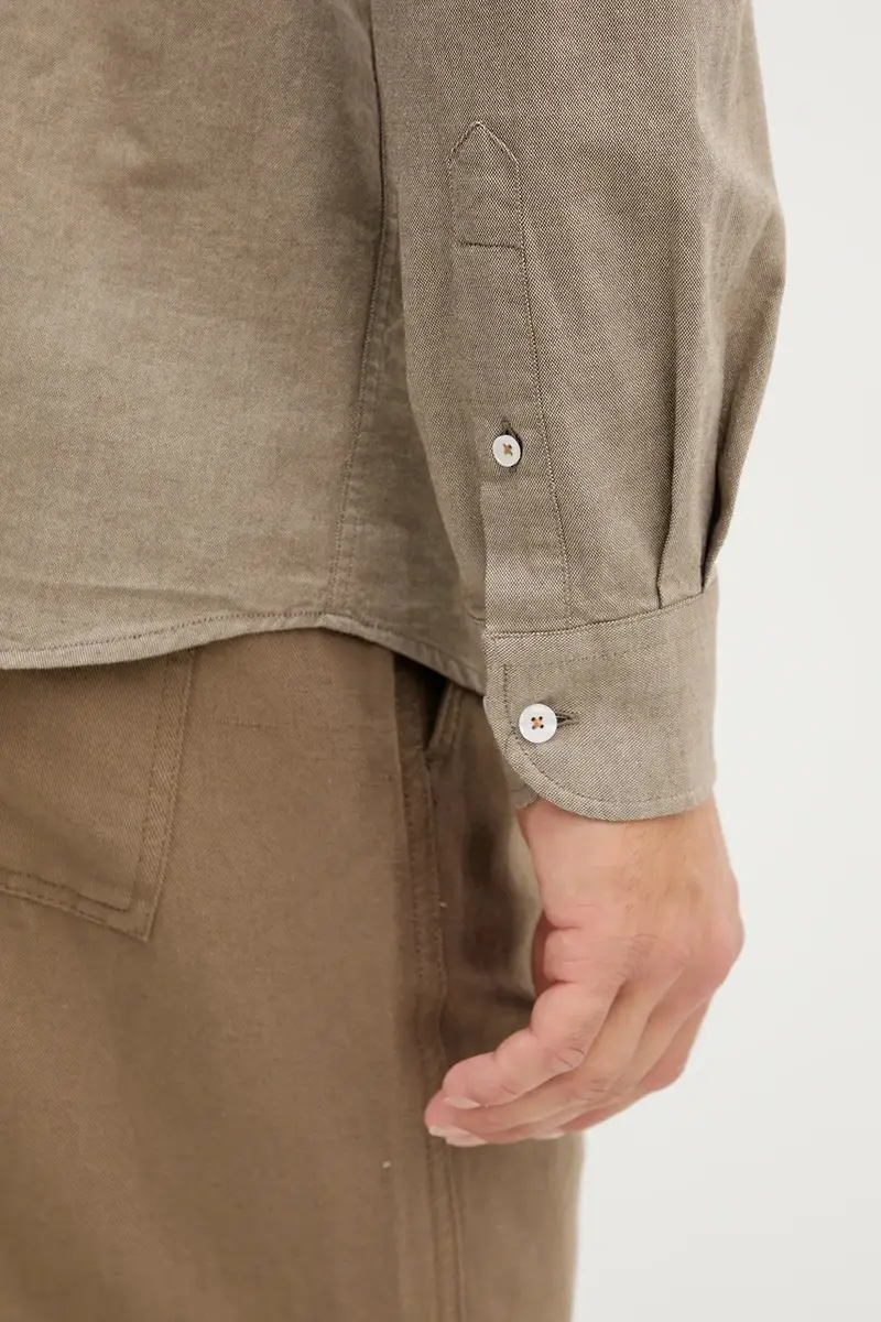 camicia MARCO uomo colore marrone 508090 miniatura 5