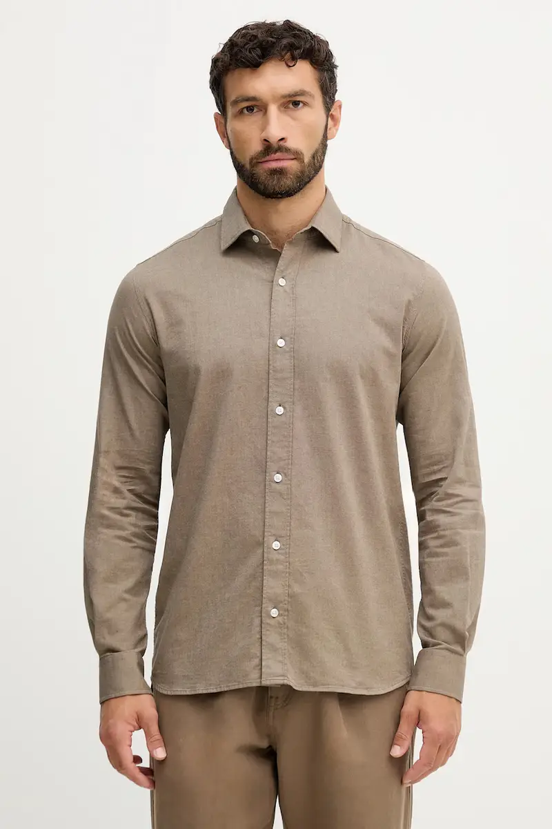 camicia MARCO uomo colore marrone 508090