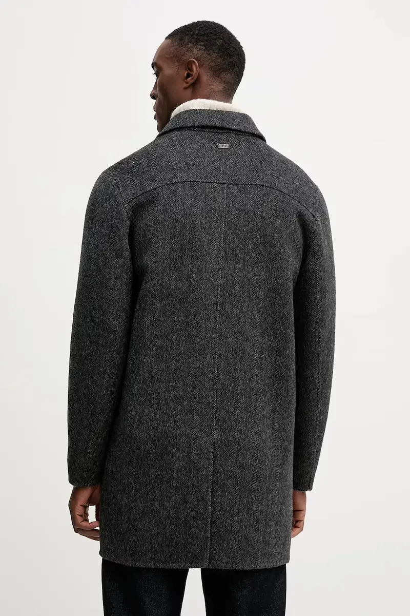 cappotto con lana BARKLEY colore grigio 508250 miniatura 3