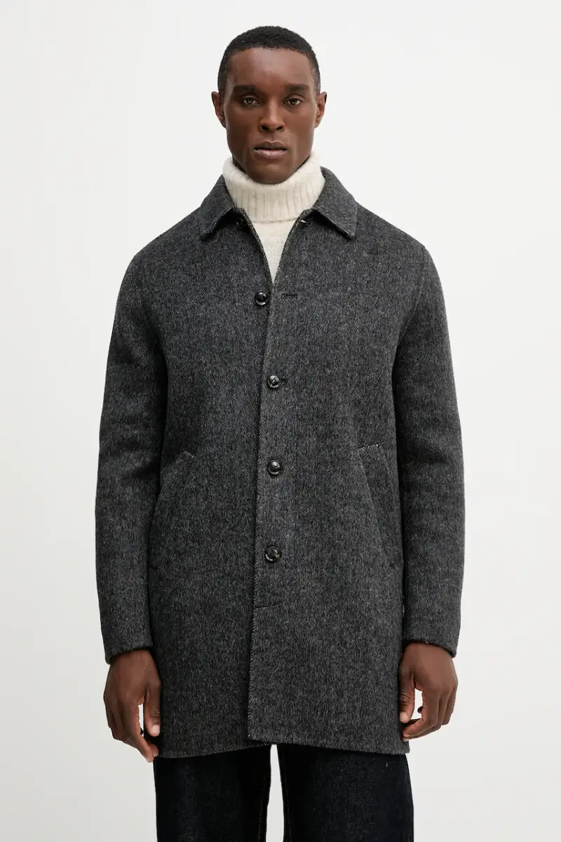 cappotto con lana BARKLEY colore grigio 508250