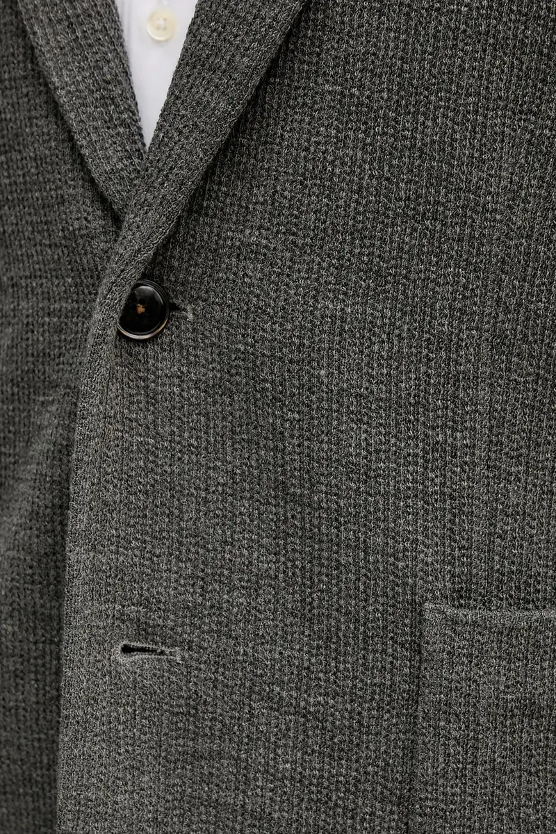 giacca con lana BALDO colore grigio 508690 miniatura 5