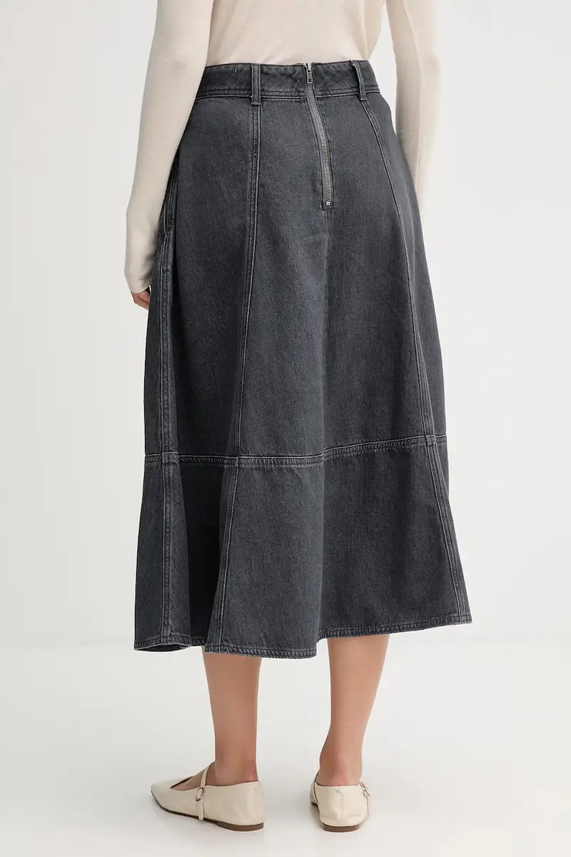 gonna di jeans CYNTHIA colore grigio 174680 miniatura 3