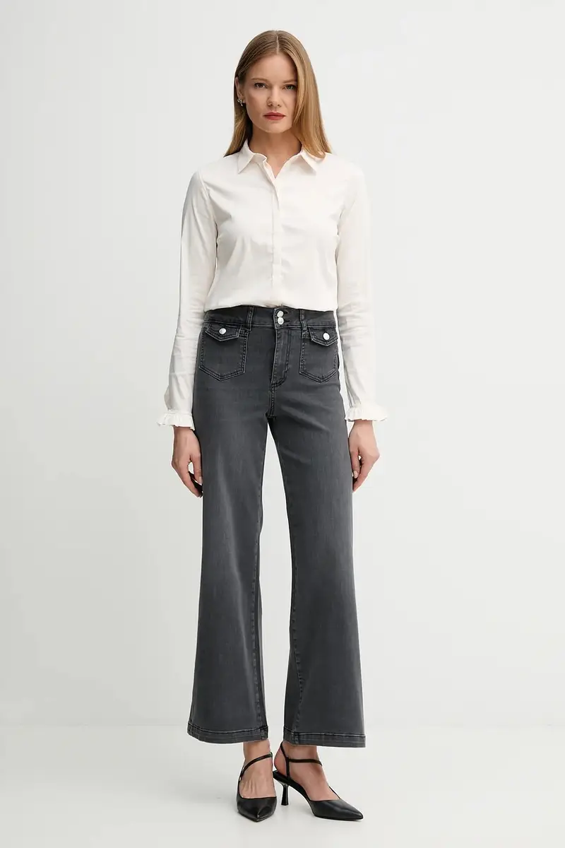 MOS MOSH Jeans Donna Grigio 3610958 miniatura 2