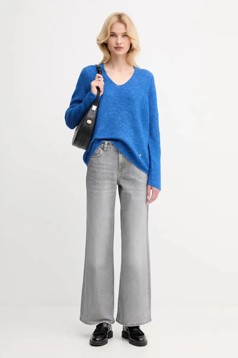 MOS MOSH Jeans Donna Grigio 3610524 miniatura 2