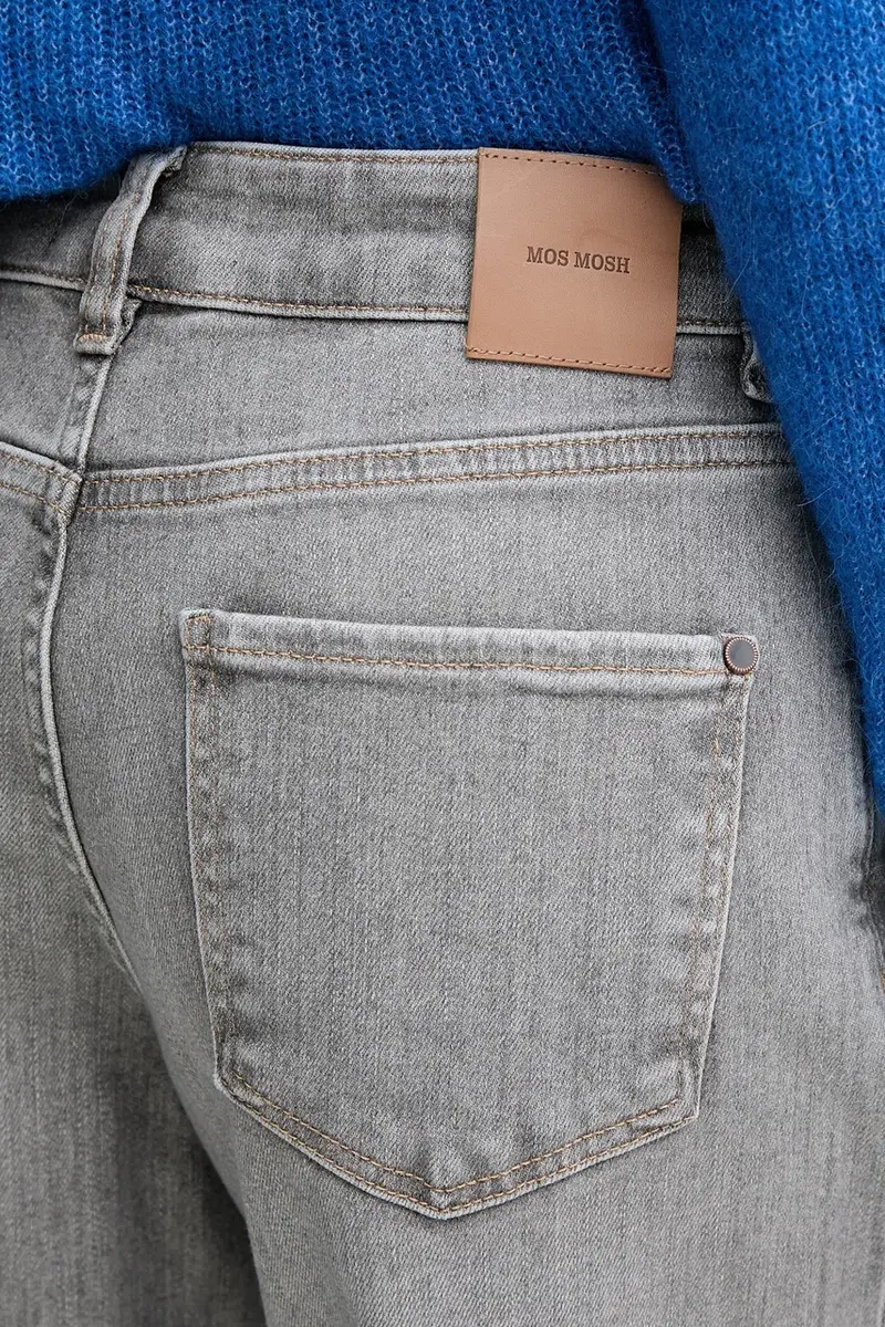 MOS MOSH Jeans Donna Grigio 3610524 miniatura 4