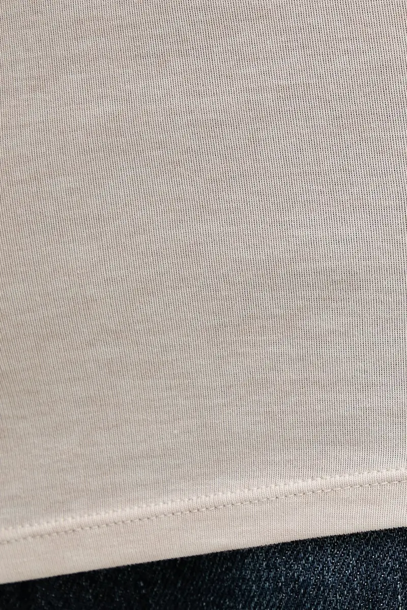 longsleeve con aggiunta di cotone PETRI colore beige 172880 miniatura 5