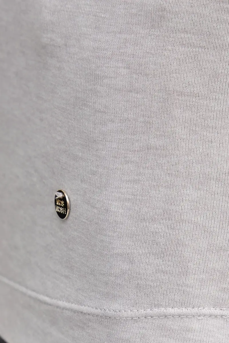 longsleeve con aggiunta di cotone PETRI colore grigio 172890 miniatura 5