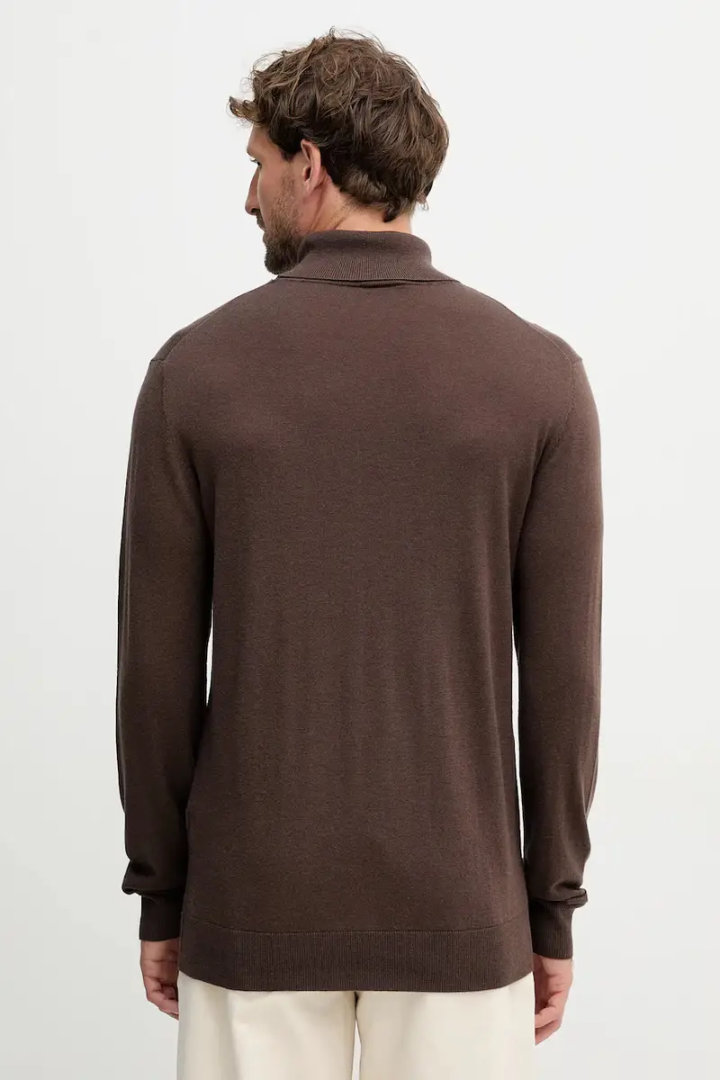 maglione con lana ADAM colore marrone 503343 miniatura 3