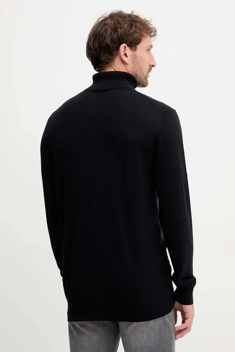 maglione con lana ADAM colore nero 503343 miniatura 3