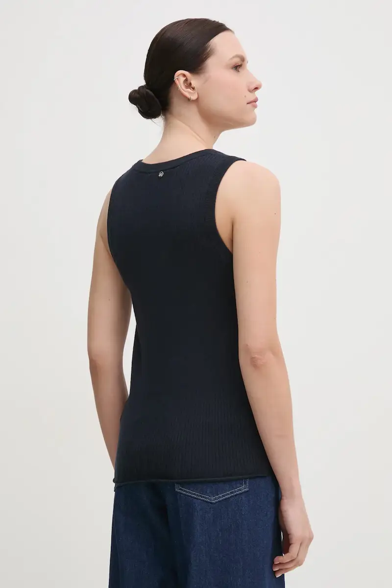 maglione donna colore blu navy 168700 miniatura 3