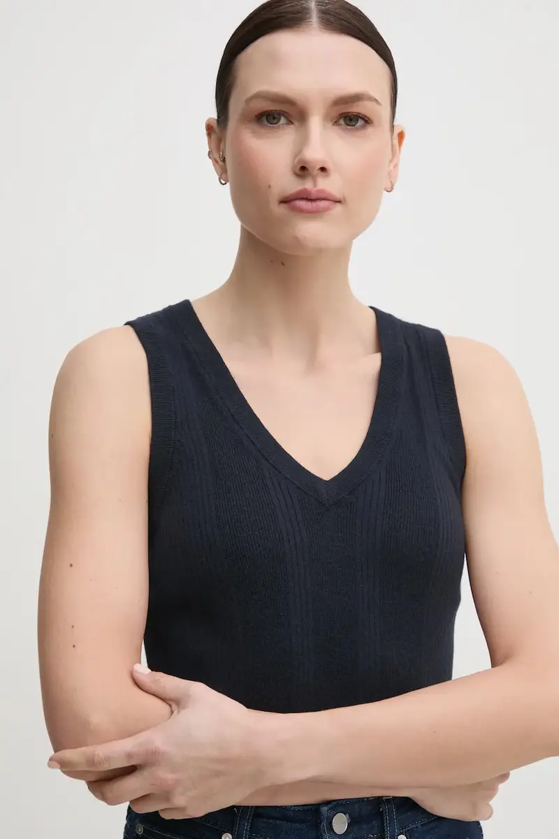 maglione donna colore blu navy 168700 miniatura 4