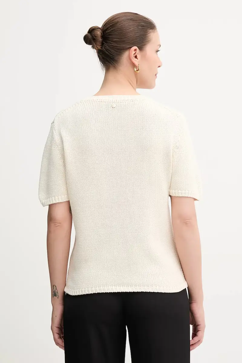 maglione in cotone Arin donna colore beige 170680 miniatura 3