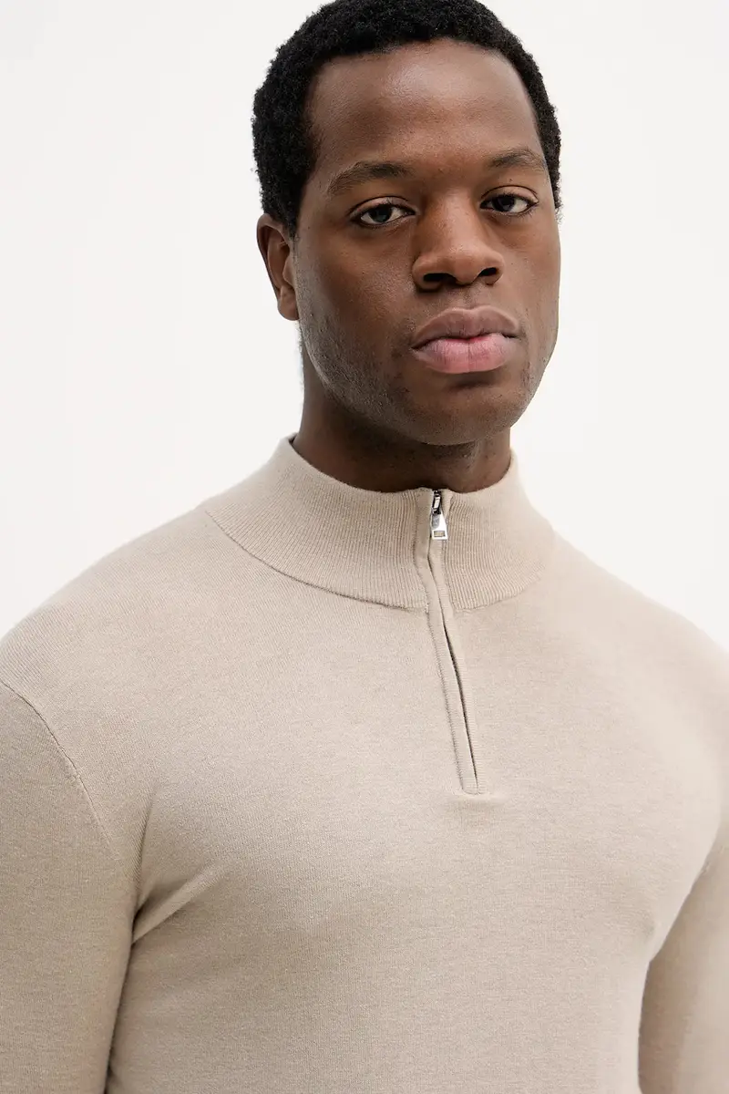 maglione in lana ADAM Beige miniatura 4