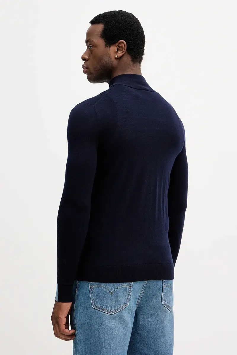 maglione in lana ADAM Blu navy miniatura 3