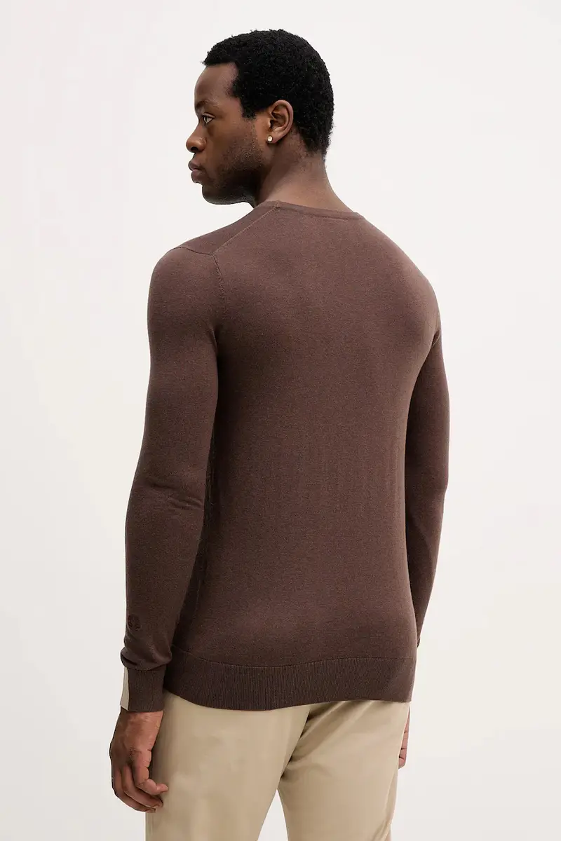 maglione in lana ADAM Marrone miniatura 3