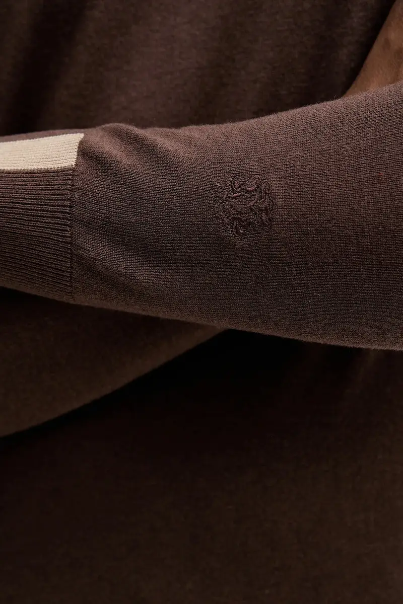 maglione in lana ADAM Marrone miniatura 5