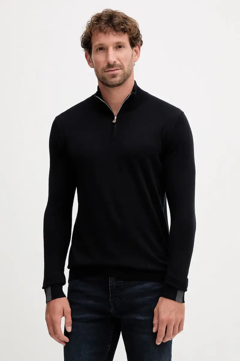 maglione in lana ADAM uomo colore nero 503342