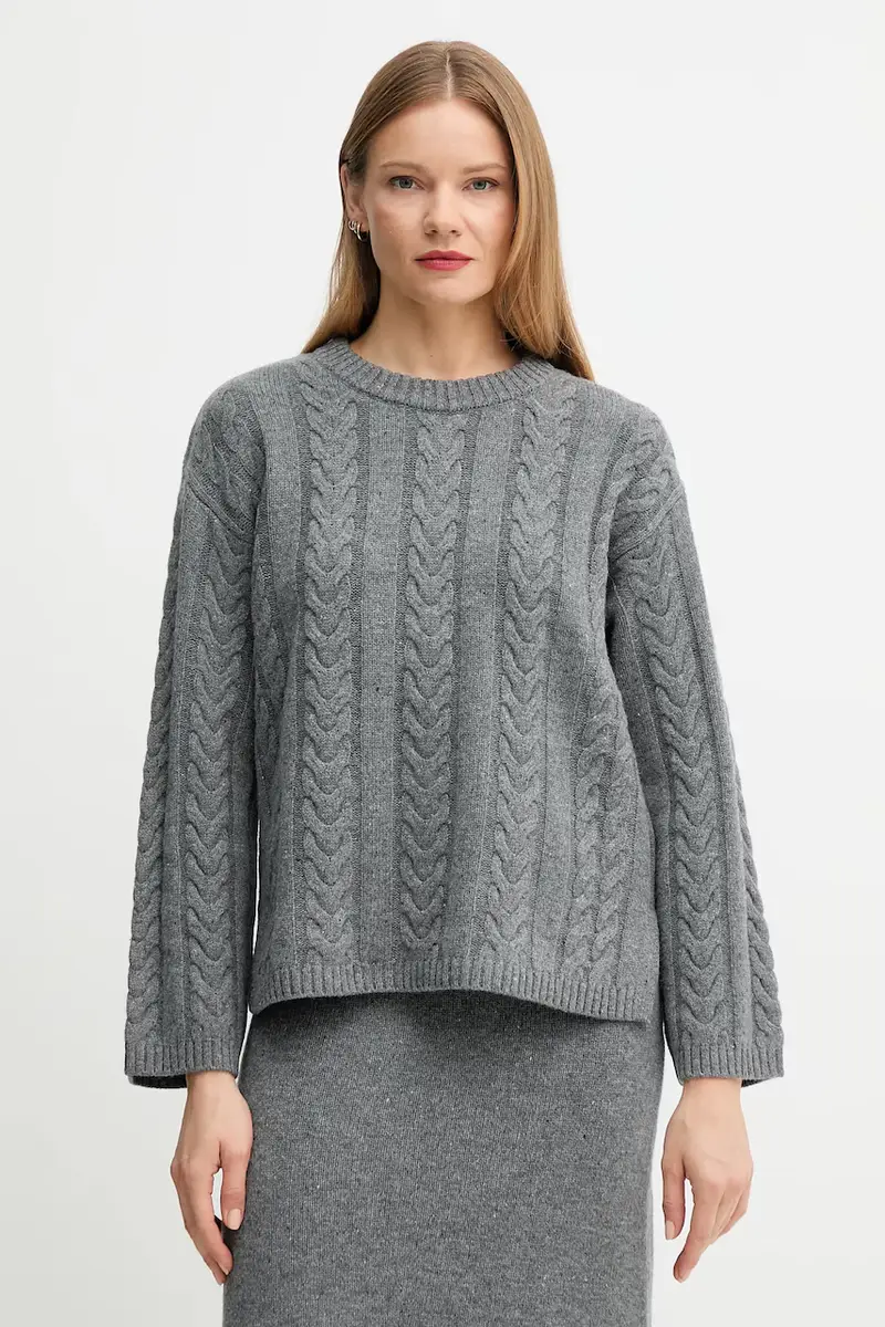 maglione in lana BRYNDIS Grigio