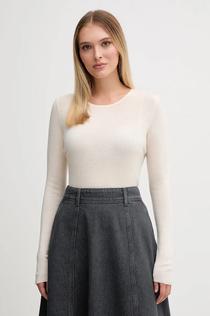 maglione in lana donna colore beige 168080