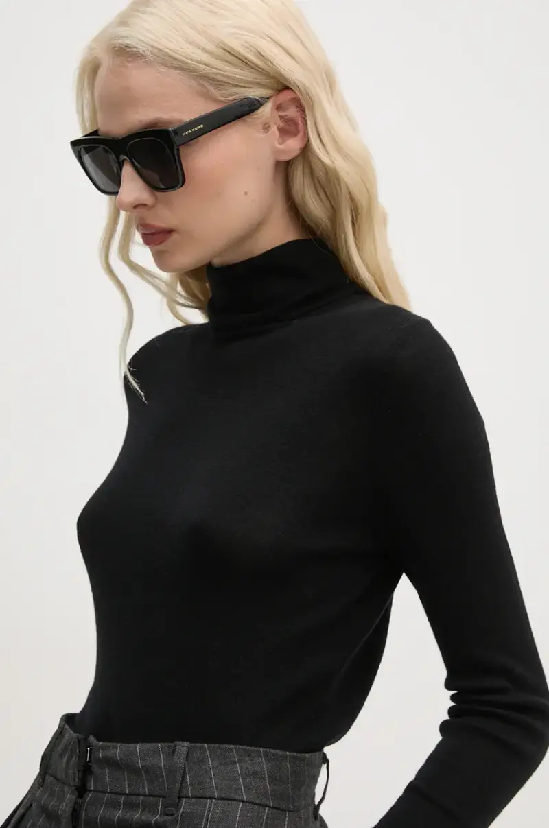 maglione in lana donna colore nero 165910