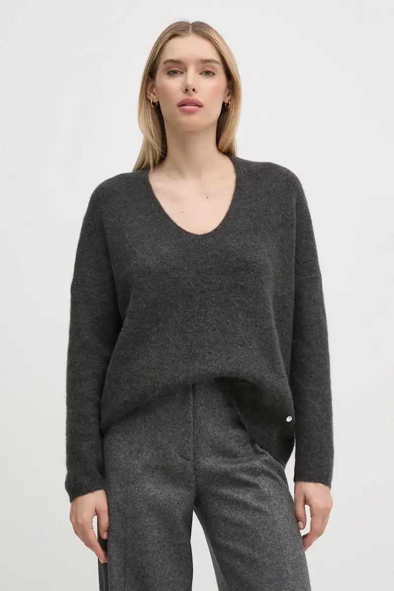 maglione in lana Grigio