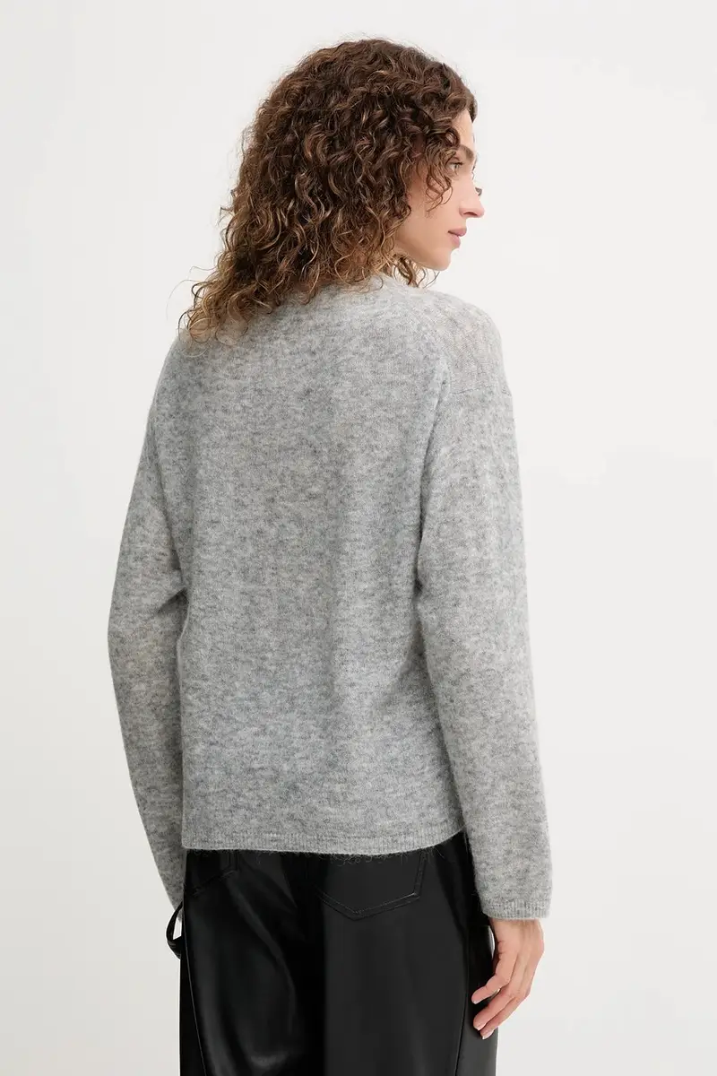 maglione in lana MAPE donna colore grigio 173310 miniatura 3