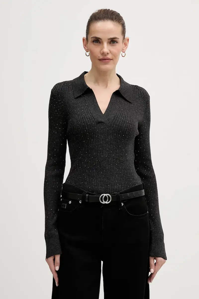 maglione in lana Ronika Grigio