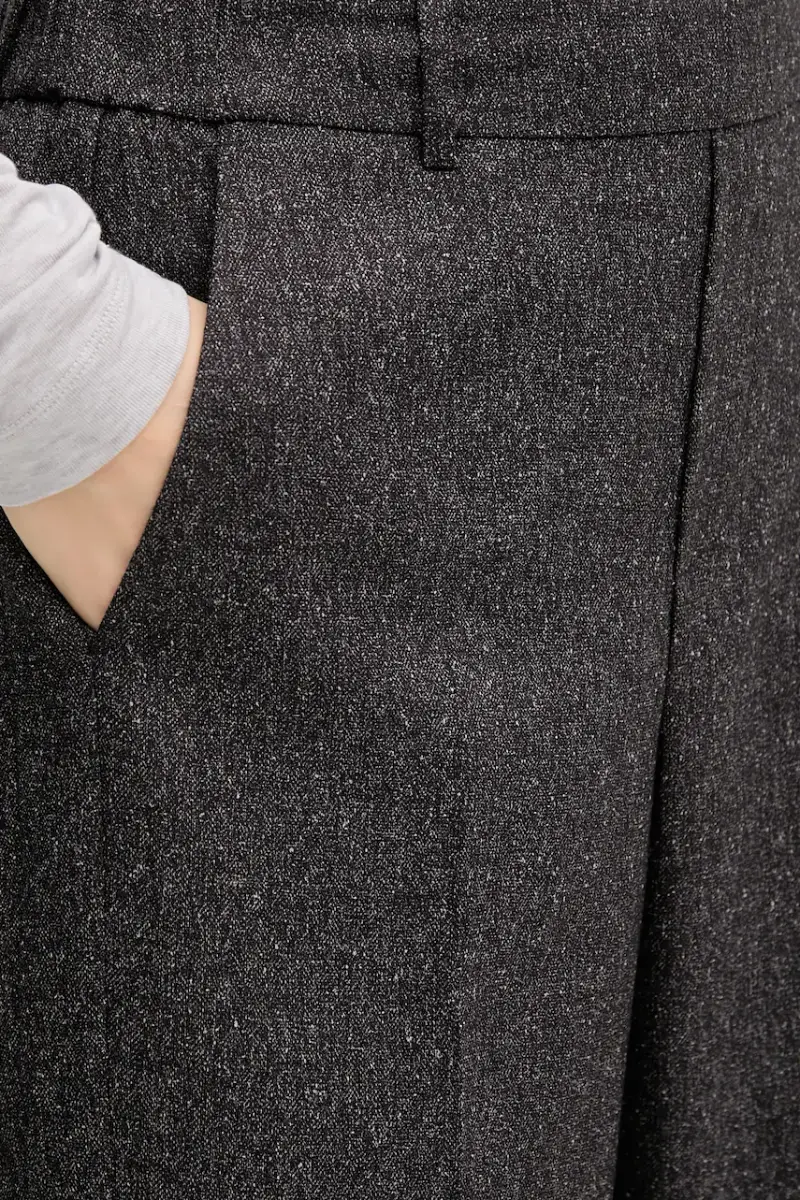 pantaloni BAI donna colore nero 173860 miniatura 4