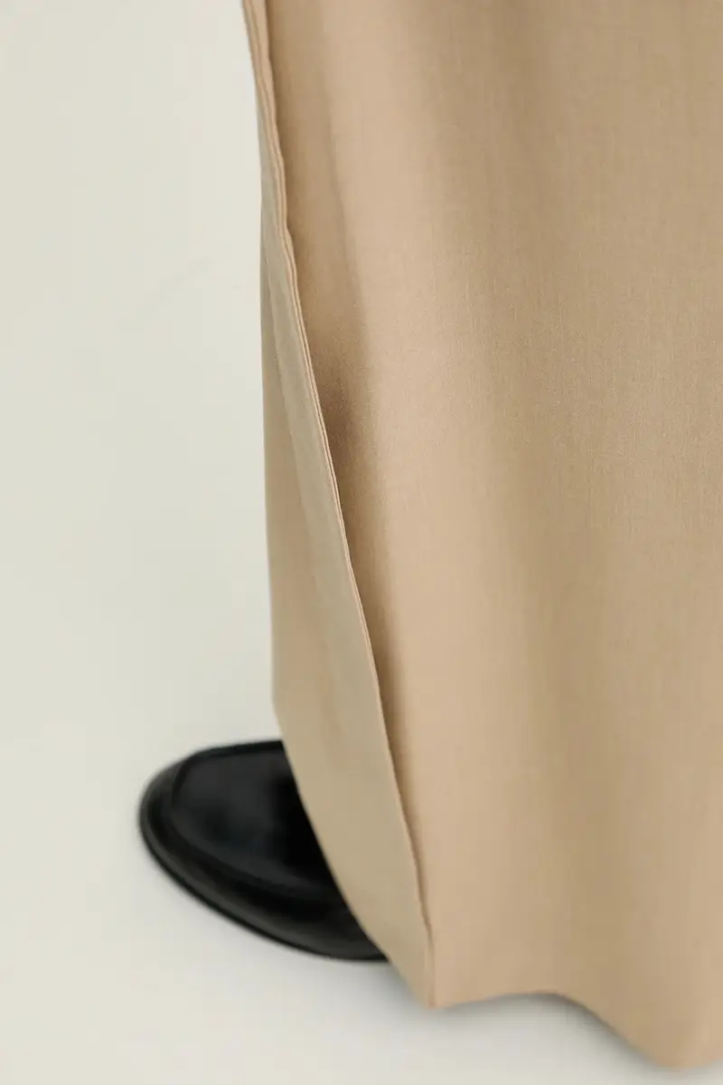 pantaloni donna colore beige 169780 miniatura 4