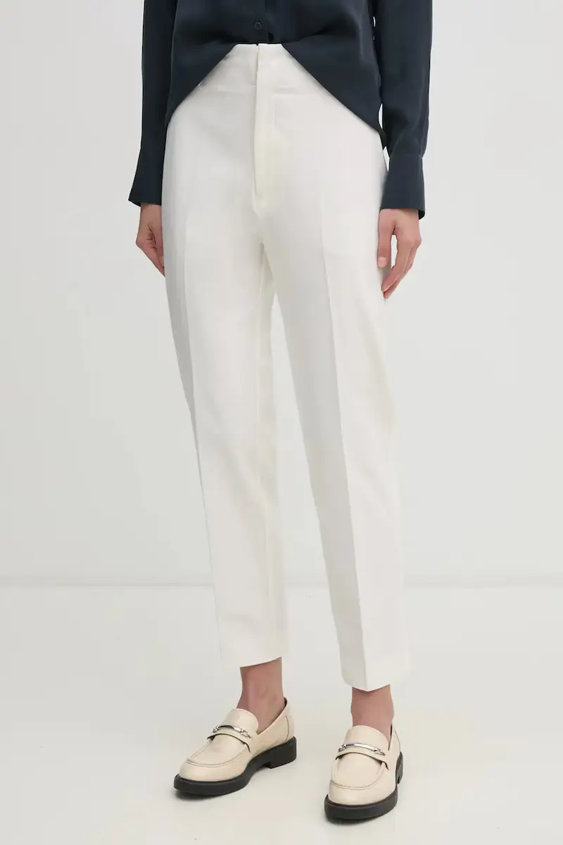 pantaloni donna colore bianco 169200