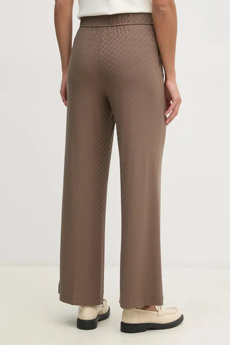 pantaloni donna colore marrone 168610 miniatura 3